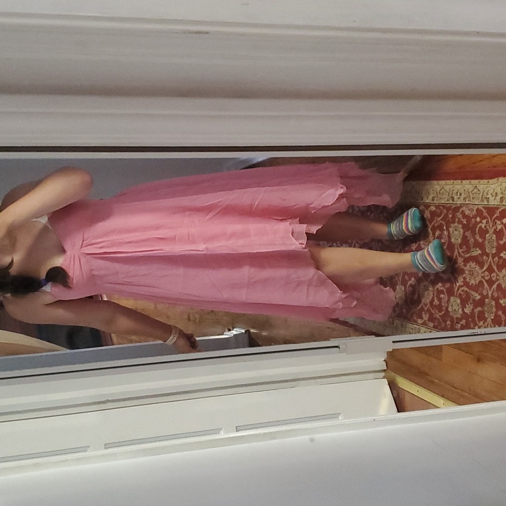 Beautiful vintage pink dress